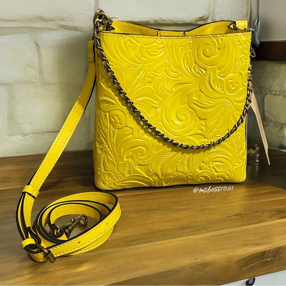 Patricia nash yellow handbag hotsell